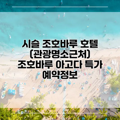시슬 조호바루 호텔 (관광명소근처) 조호바루 아고다 특가 예약정보
