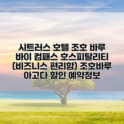시트러스 호텔 조호 바루 바이 컴패스 호스피탈리티 (비즈니스 편리함) 조호바루 아고다 할인 예약정보